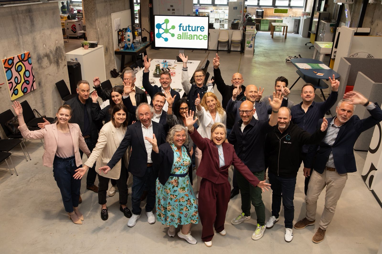 Presseauftakt der future alliance im Z-LAB