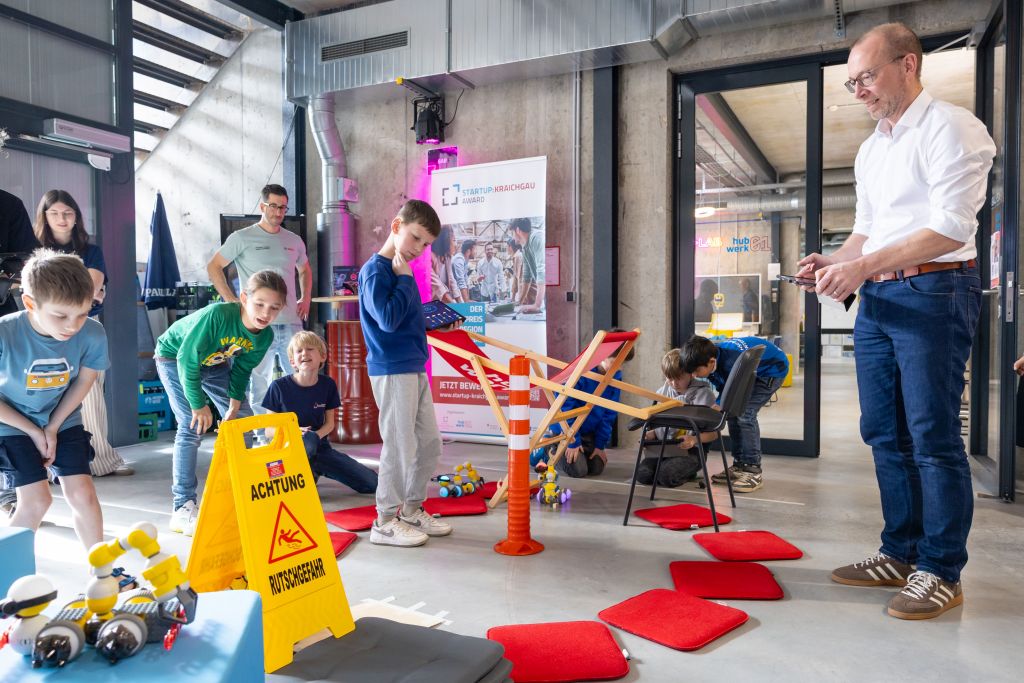 Klein gegen Gross beim Action Day Action Day im Z-LAB Bruchsal